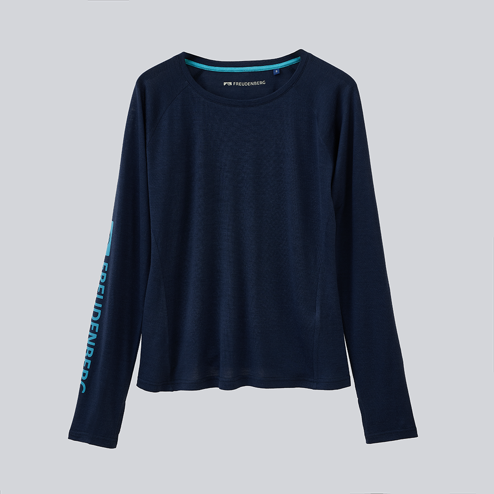 Laufshirt Damen langarm - Merino