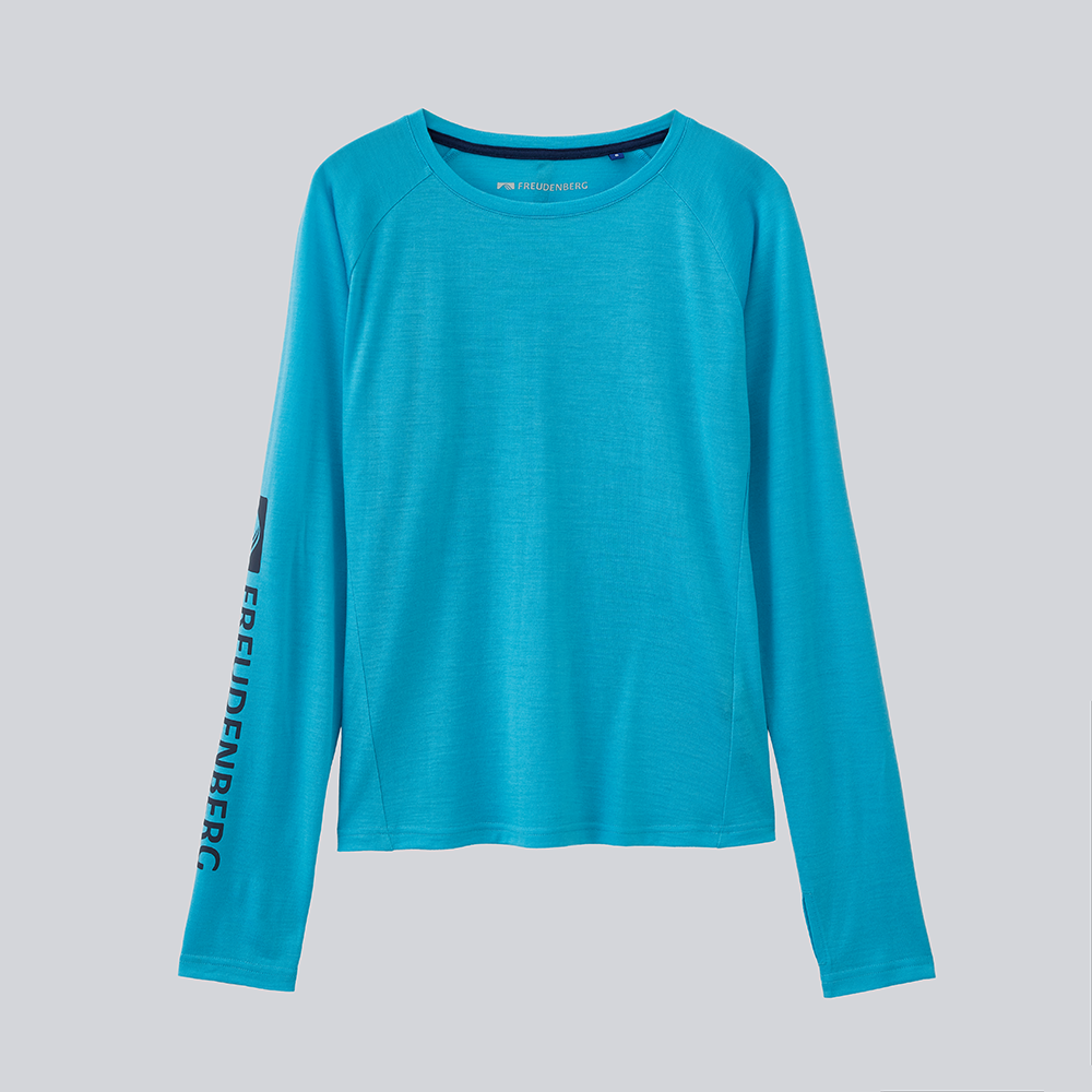 Laufshirt Damen langarm - Merino