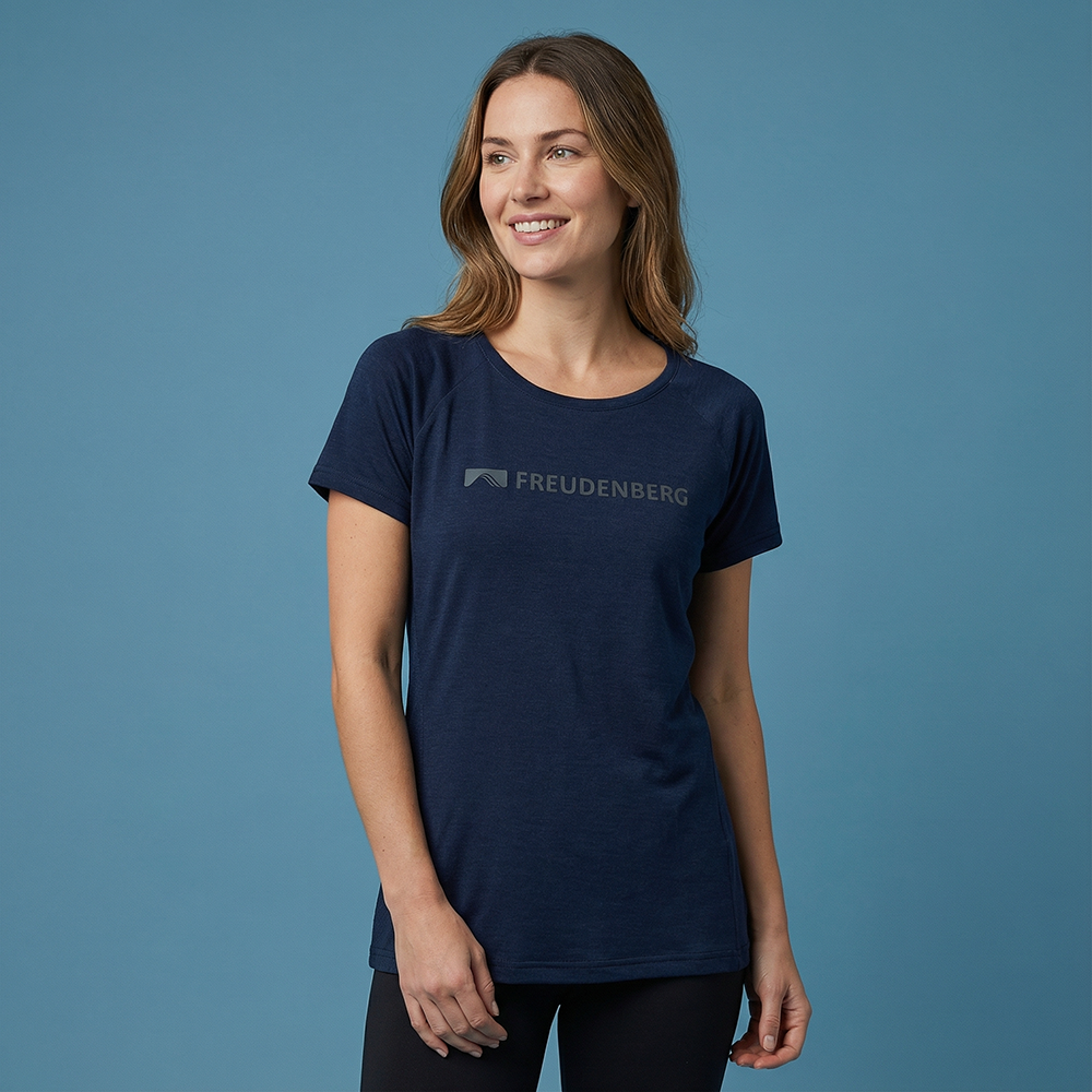 Lauf T-Shirt Damen - Merino 