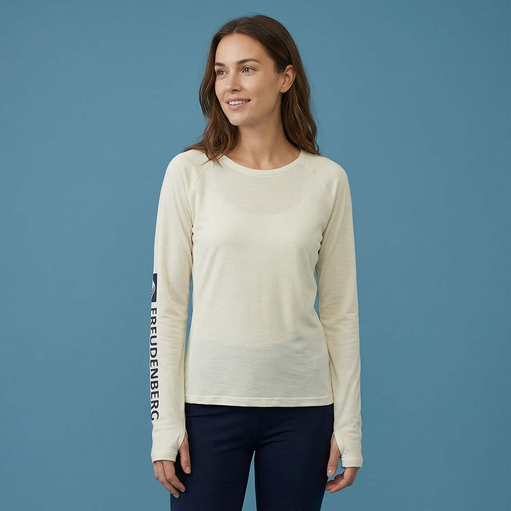 Laufshirt Damen langarm - Merino