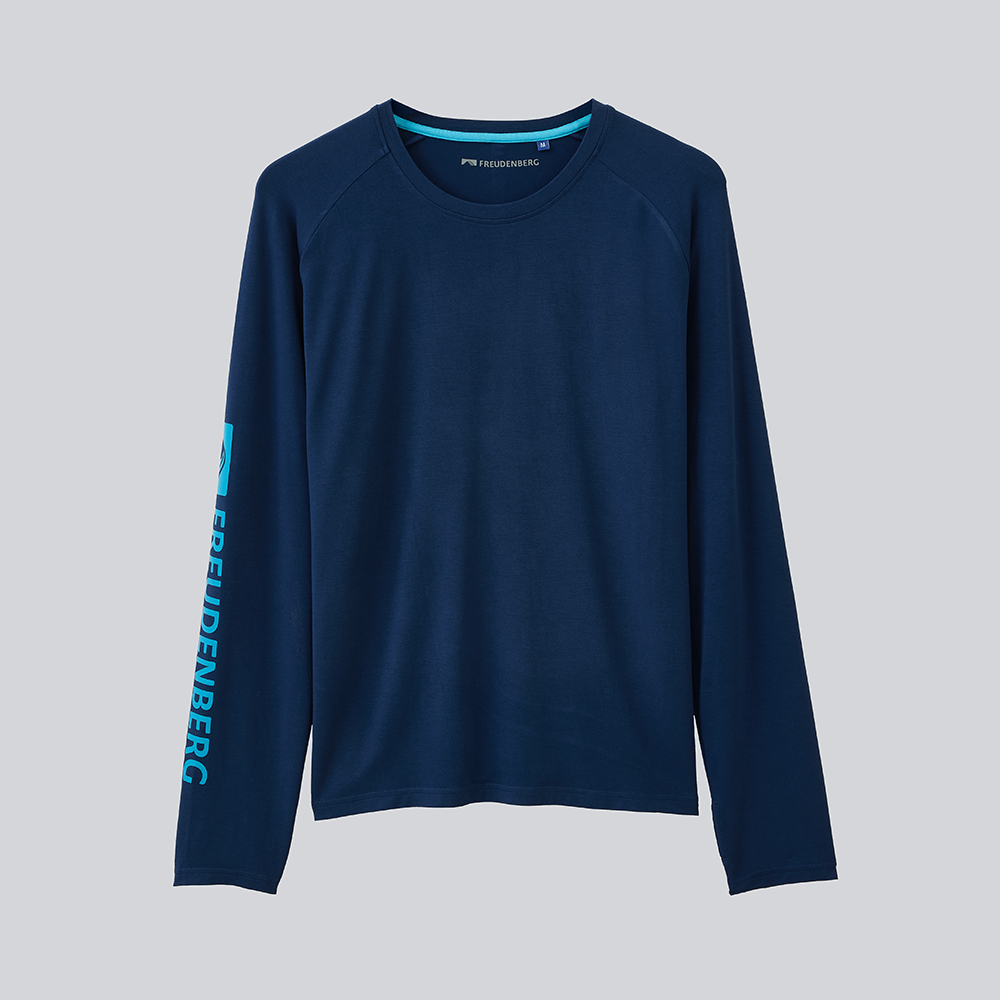 Laufshirt Herren langarm - Lenzing Modal 