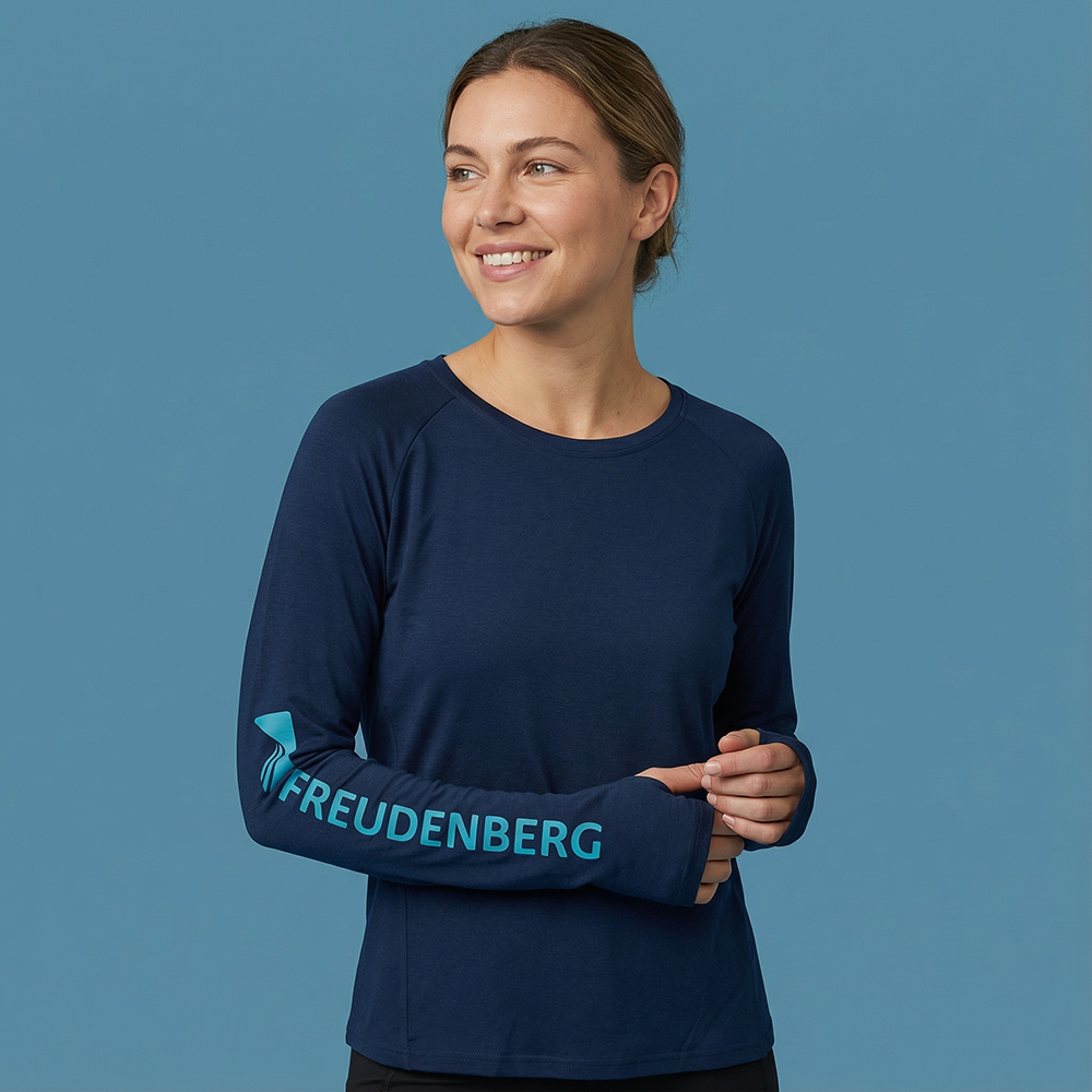 Laufshirt Damen Langarm - Lenzing Modal 