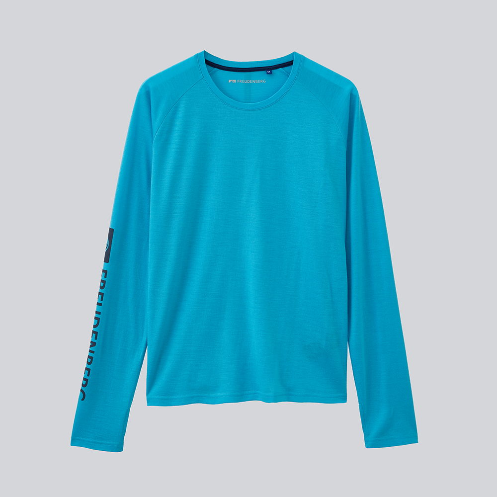 Laufshirt Herren langarm - Merino